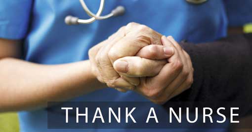 thank a nurse