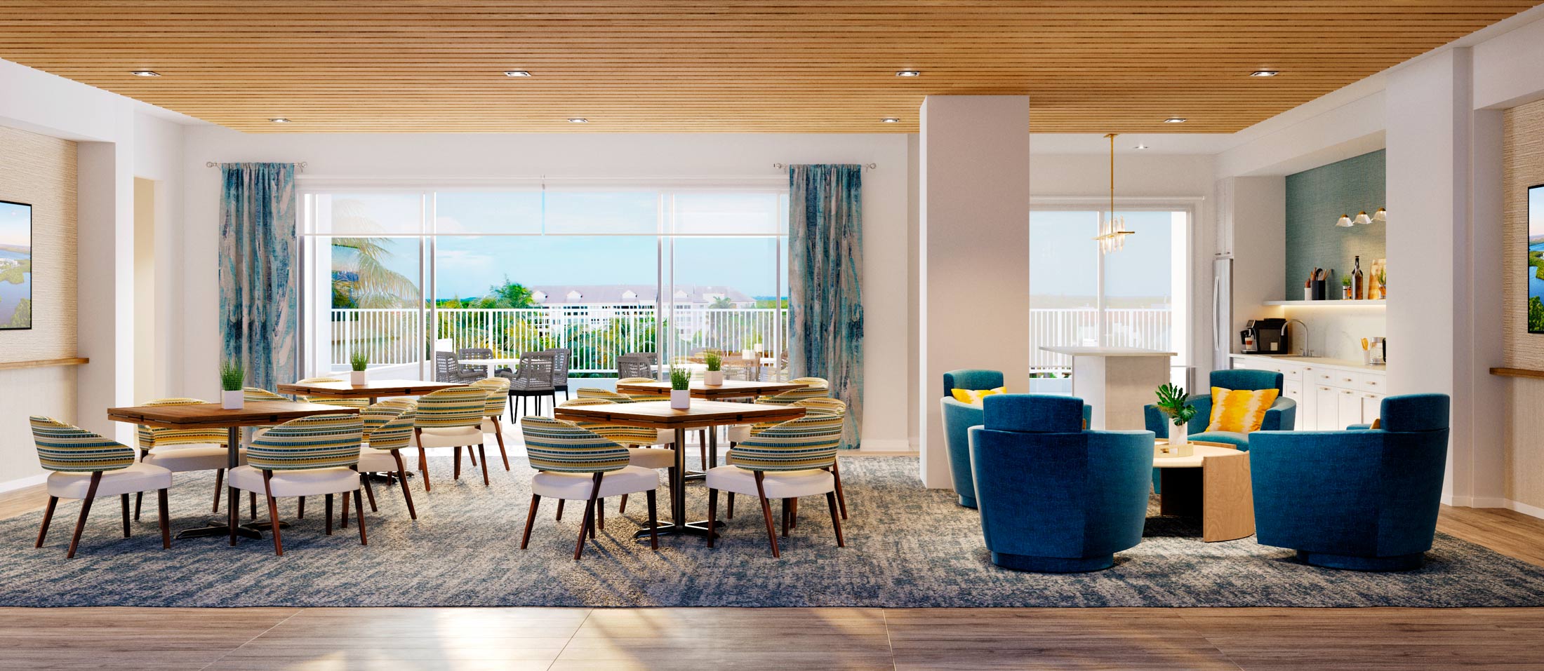 Social Room in Vista Cay