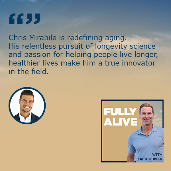 Fully Alive: Unlocking the secrets to your healthier, happier, longer life - Zach Gurick | Aging