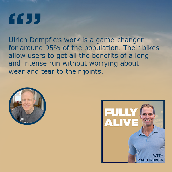Fully Alive: Unlocking the secrets to your healthier, happier, longer life - Zach Gurick | Ulrich Dempfle | CAROL Bike