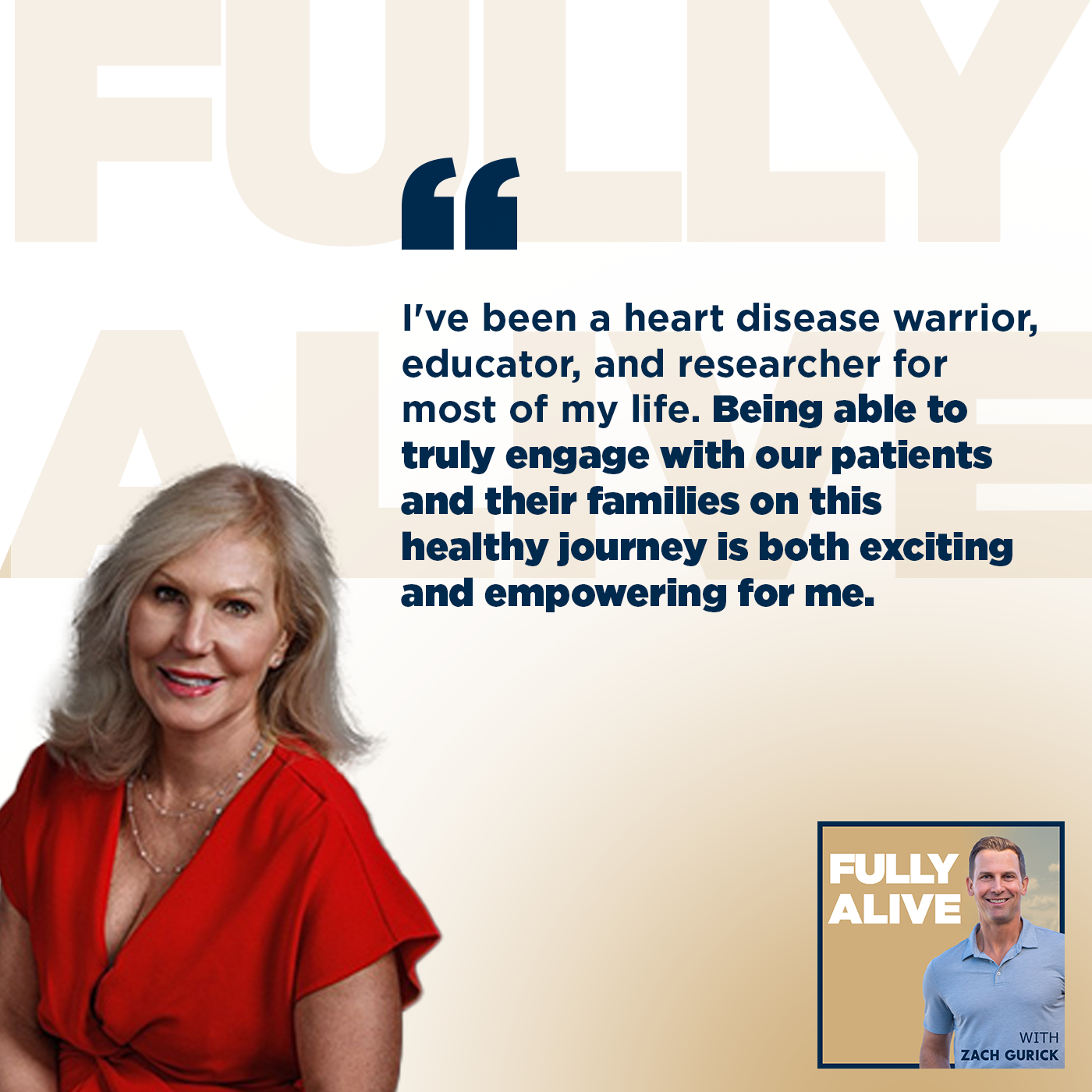 Fully Alive: Unlocking the secrets to your healthier, happier, longer life - Zach Gurick | Dr. Malissa Woods | Cardiac Health