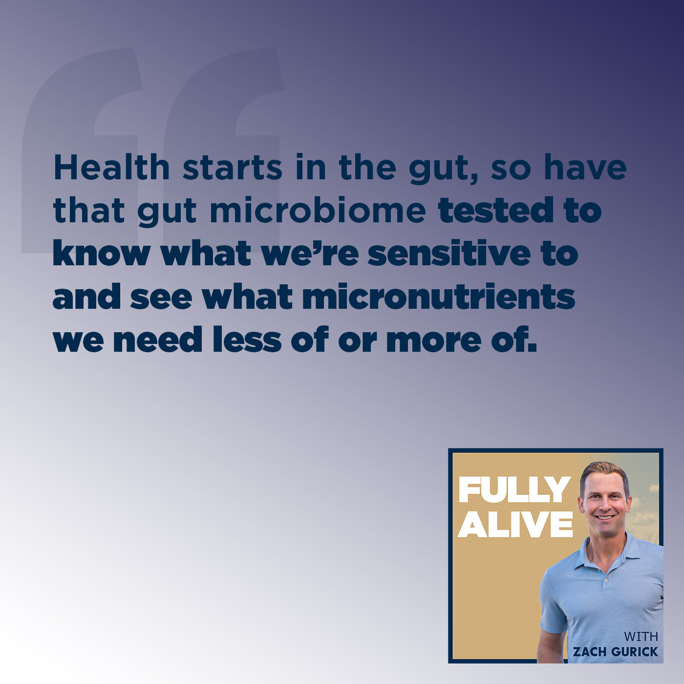 Fully Alive: Unlocking the secrets to your healthier, happier, longer life - Zach Gurick | Judy Gaman | Optimizing Health