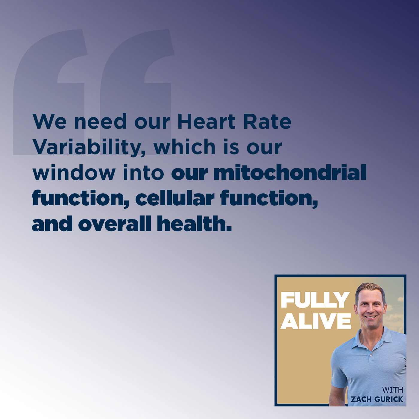 Fully Alive: Unlocking the secrets to your healthier, happier, longer life - Zach Gurick | Dr. Torkil Færø | Heart Rate Variability