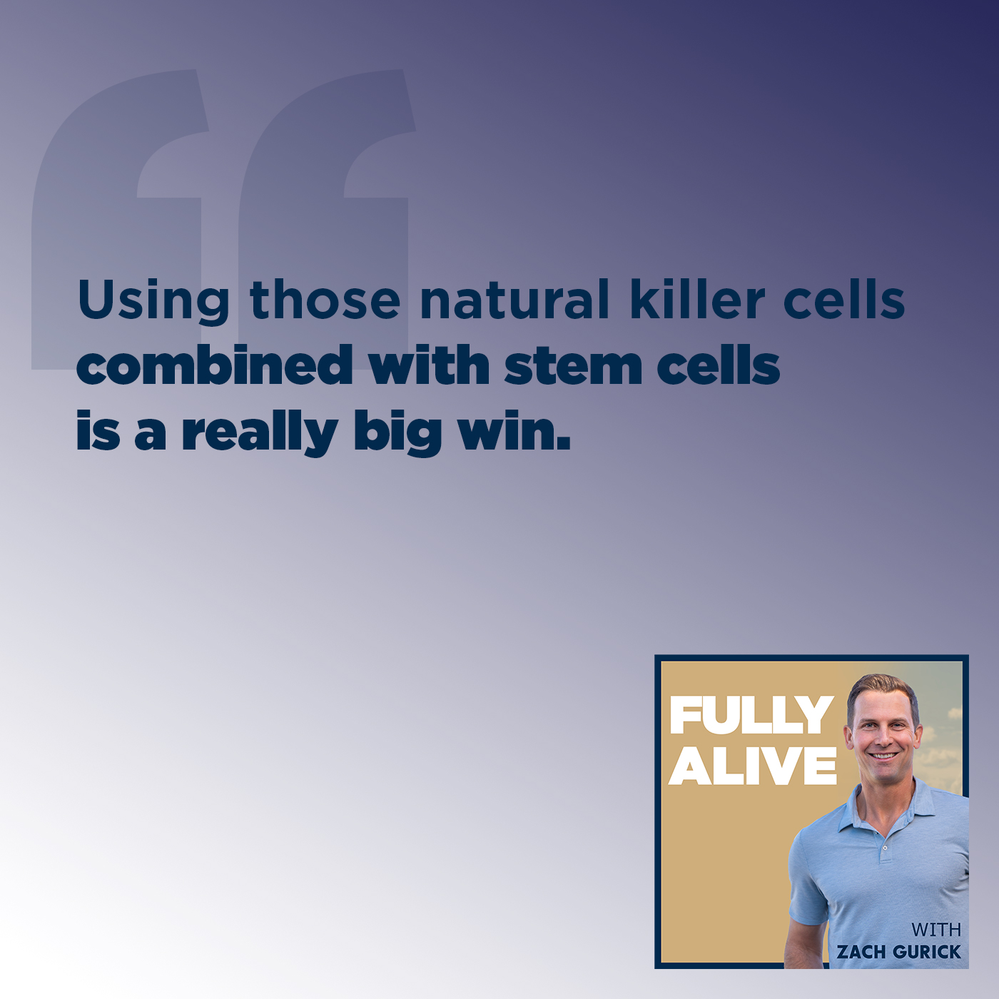 Fully Alive: Unlocking the secrets to your healthier, happier, longer life - Zach Gurick | Dr. Dallas Kingsbury | Regenerative Medicine