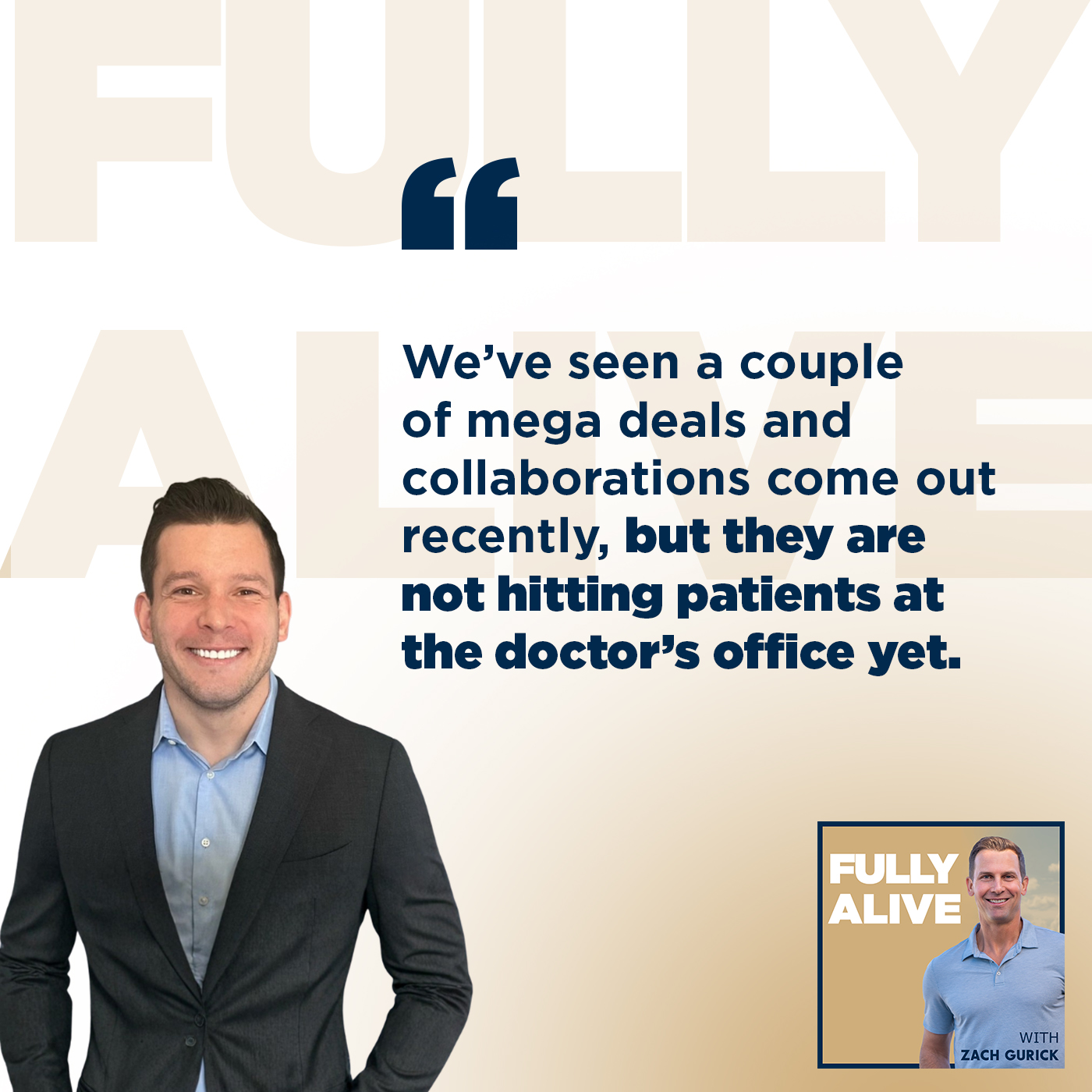 Fully Alive: Unlocking the secrets to your healthier, happier, longer life - Zach Gurick | Sam Libby | Medical Innovation