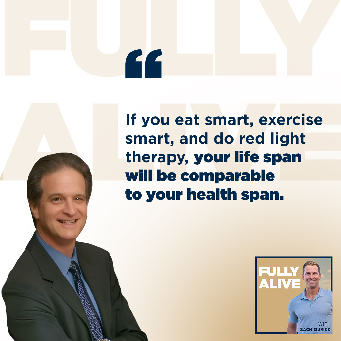 Fully Alive: Unlocking the secrets to your healthier, happier, longer life - Zach Gurick | Dr. Carl Rothschild | Red Light Therapy
