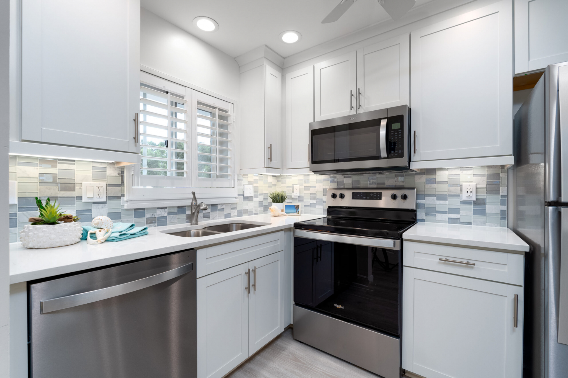 The living room in the Junonia Model Home at Shell Point Retirement Community