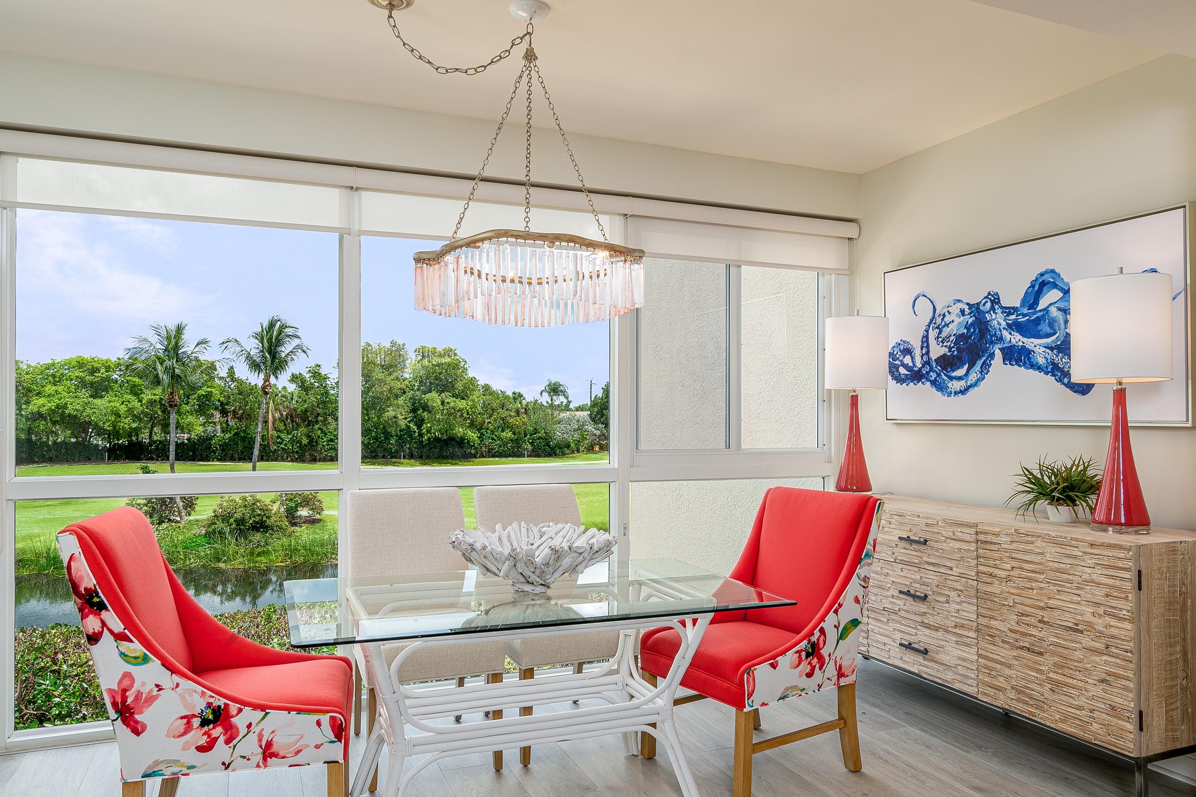 Picture of the Dining Area in the Egret Model Home